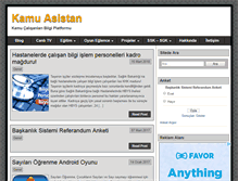 Tablet Screenshot of kamuasistan.com